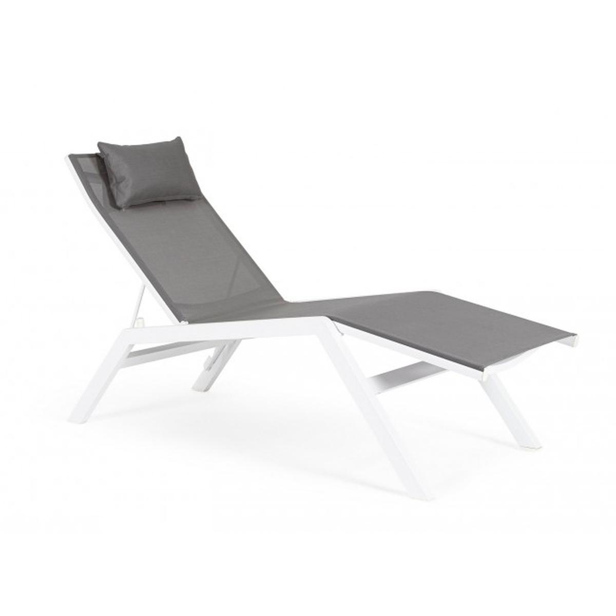 Chaise Longue con P Krion Bianco Jx11 | Bizzotto