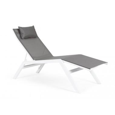 Chaise Longue con P Krion Bianco Jx11 | Bizzotto