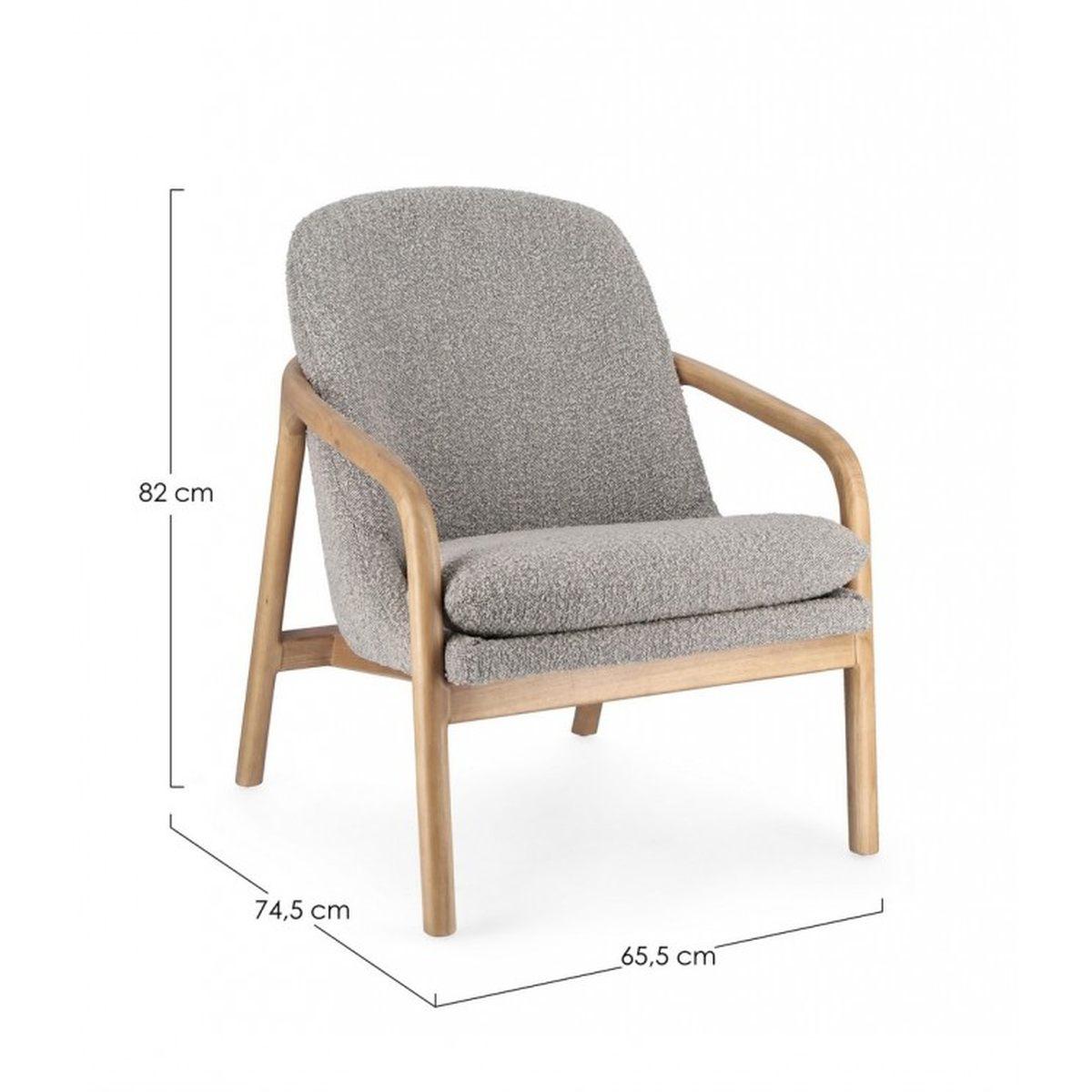 Poltrona Elaide Stone | Bizzotto