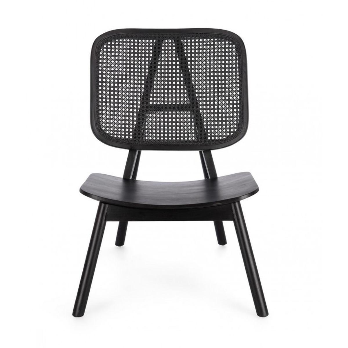 Poltrona Lounge Yves Nero | Bizzotto