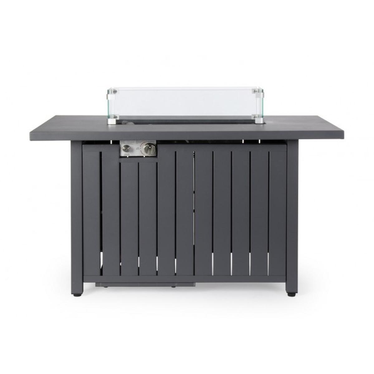 Camino A Gas Wolke Grigio Scuro cm.109x59 | Bizzotto