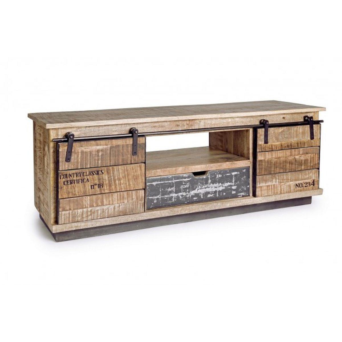 Mobile Basso 2 Ante E 1 Cassetto Tudor | Bizzotto