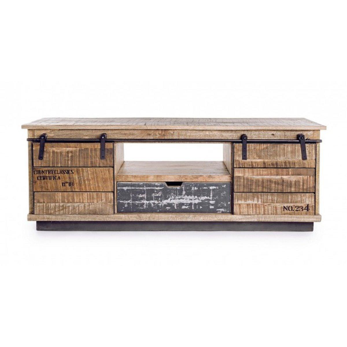 Mobile Basso 2 Ante E 1 Cassetto Tudor | Bizzotto