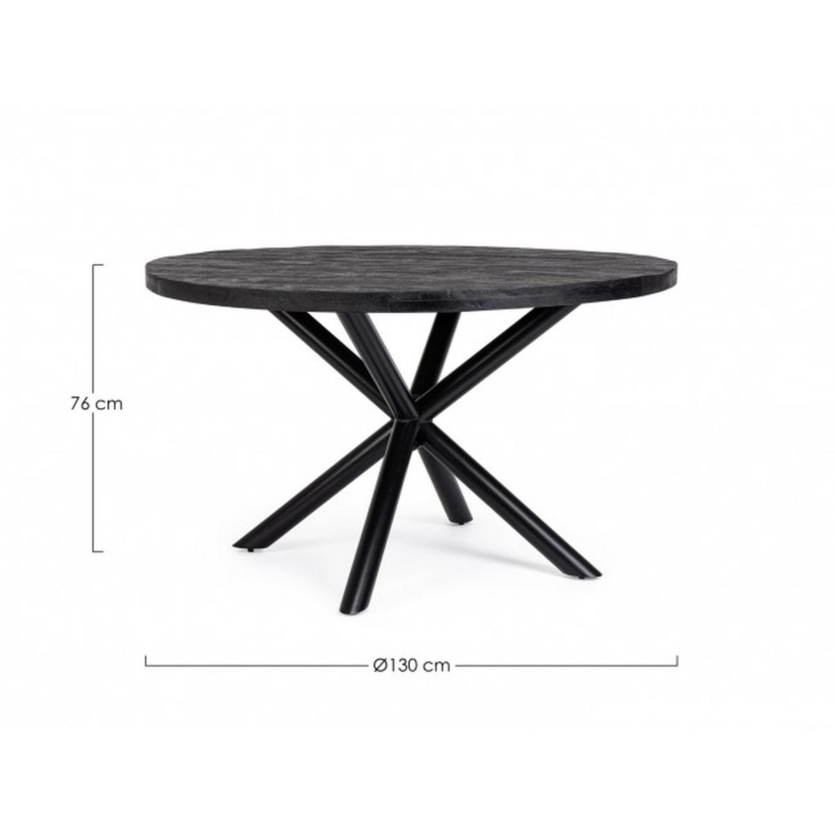 Tavolo To Hastings Tondo cm.Ã?130 | Bizzotto