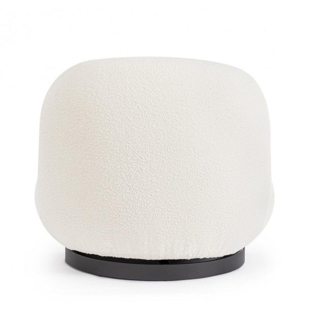 Poltrona Margot Girev Bianco Boucle' | Bizzotto