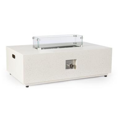 Camino A Gas Wolke Beige cm.110x65 | Bizzotto