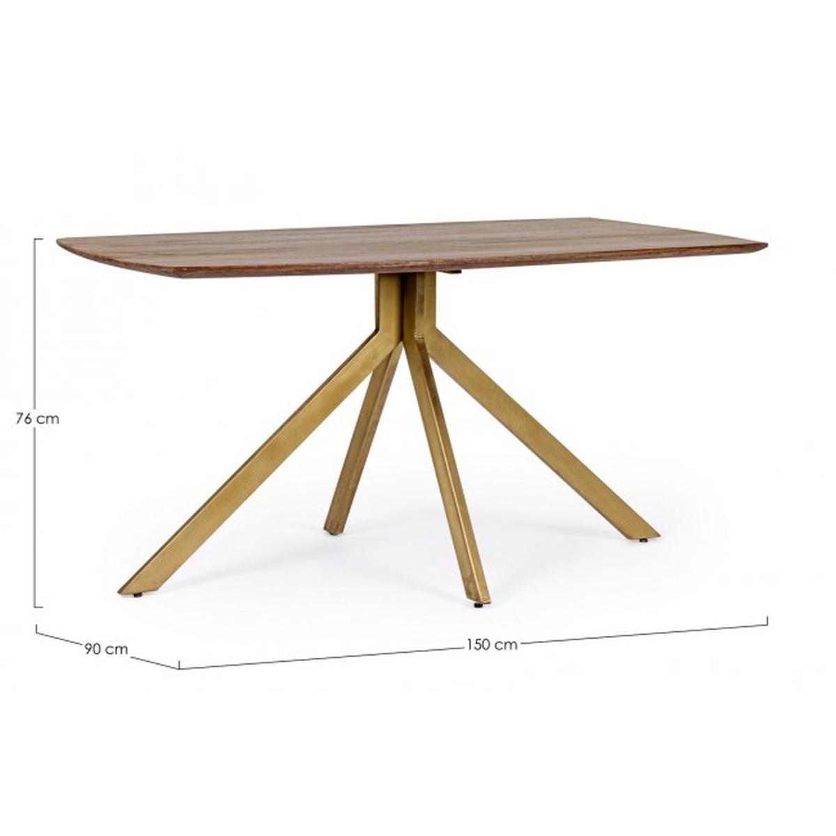 Tavolo Sherman cm.150x90 | Bizzotto