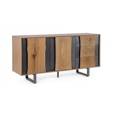 Credenza 2 Ante E 3 Cassetti Garwood | Bizzotto