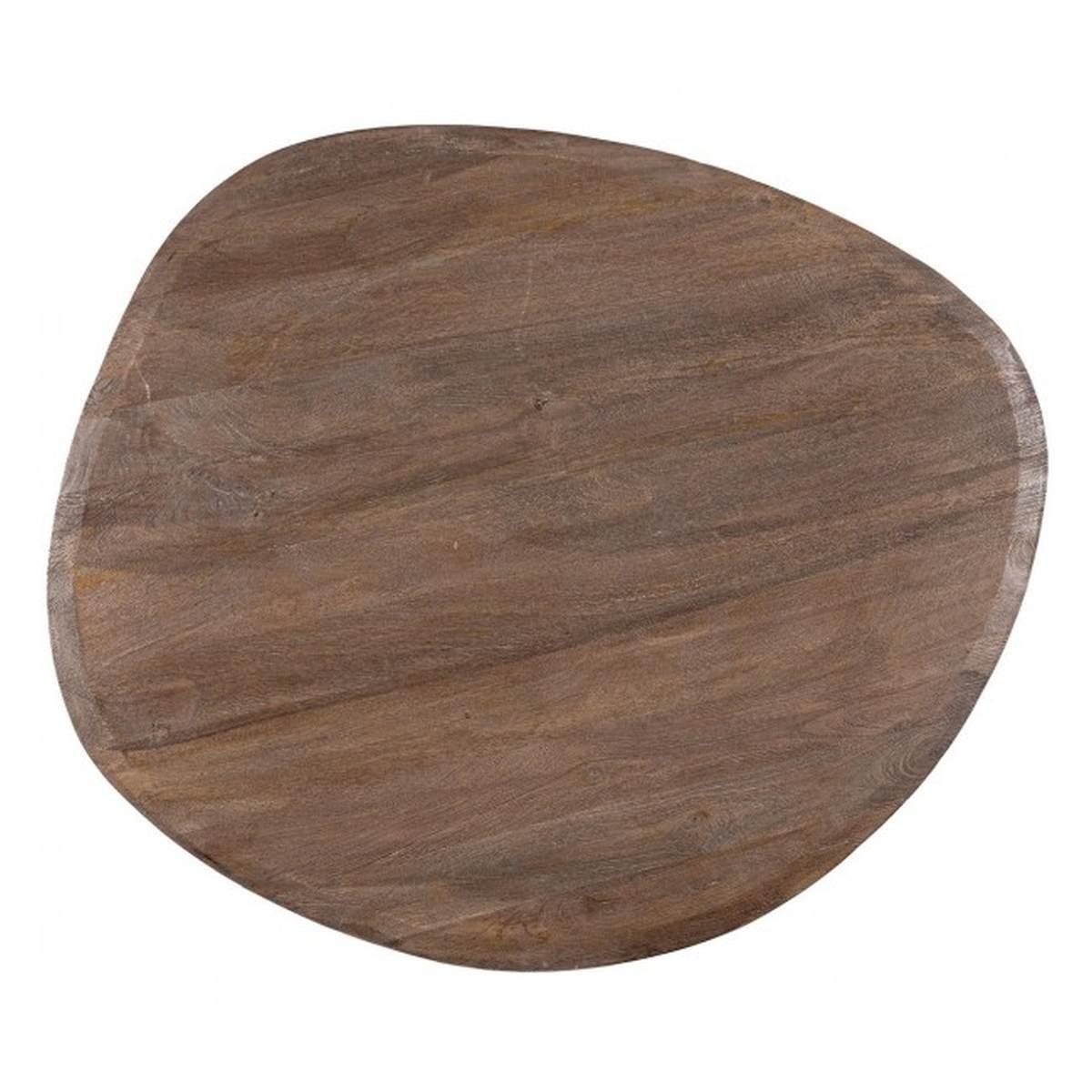 Tavolo Stanley Top Rustic Brown cm.140 | Bizzotto