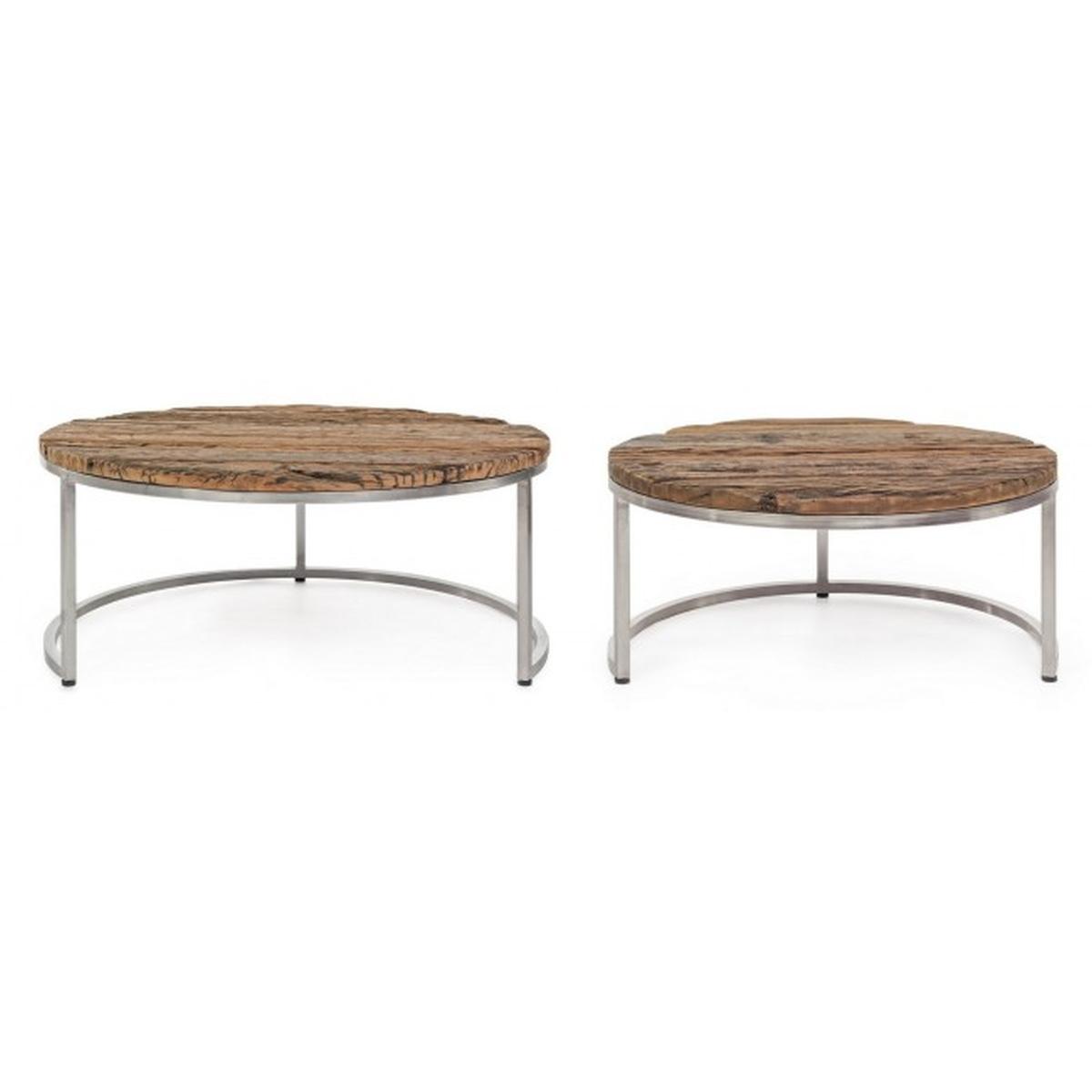 Tavolino Set pz.2 Rafter Basso | Bizzotto