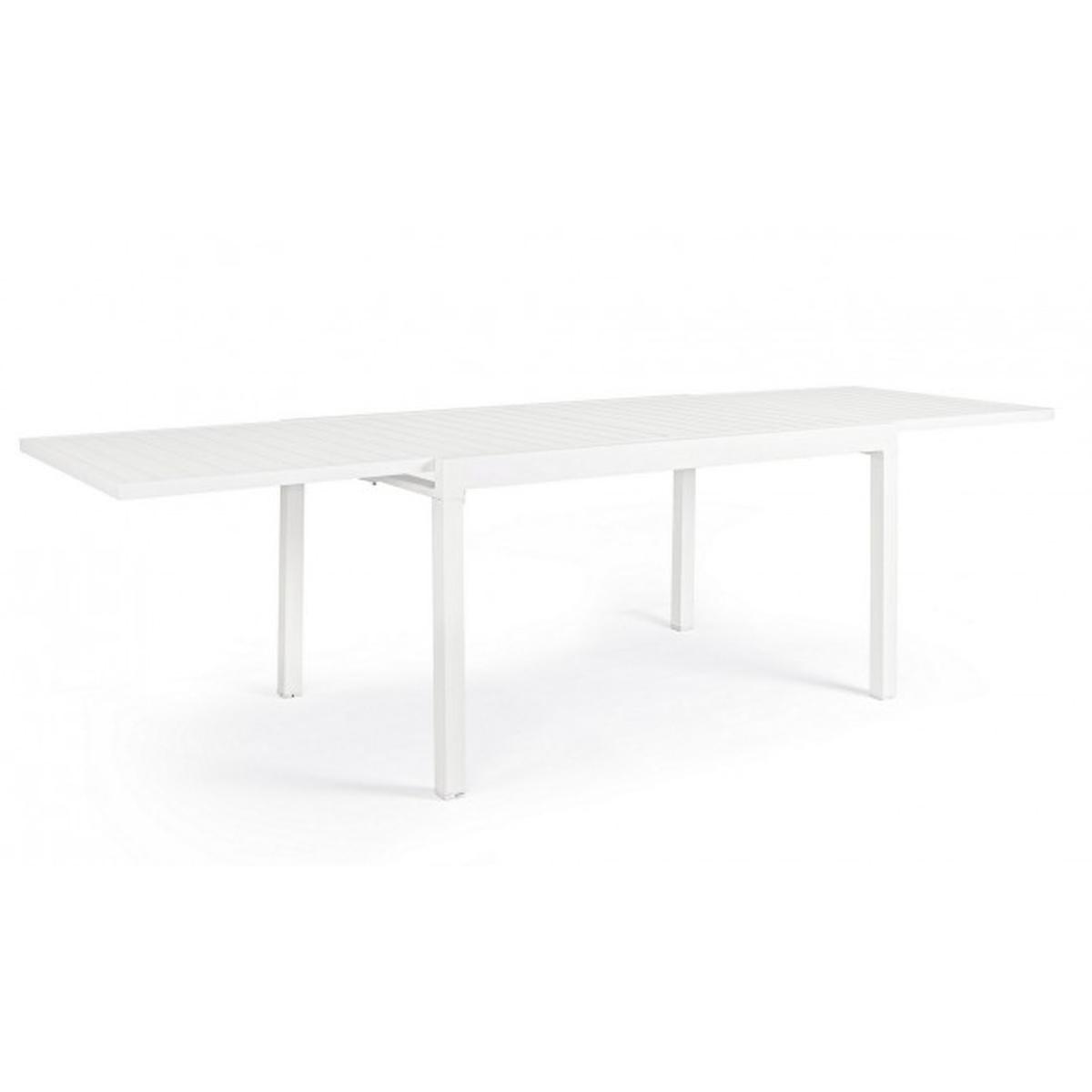 Tavolo Allungabile Pelagius cm.135-270x90 Bianco Yk11 | Bizzotto