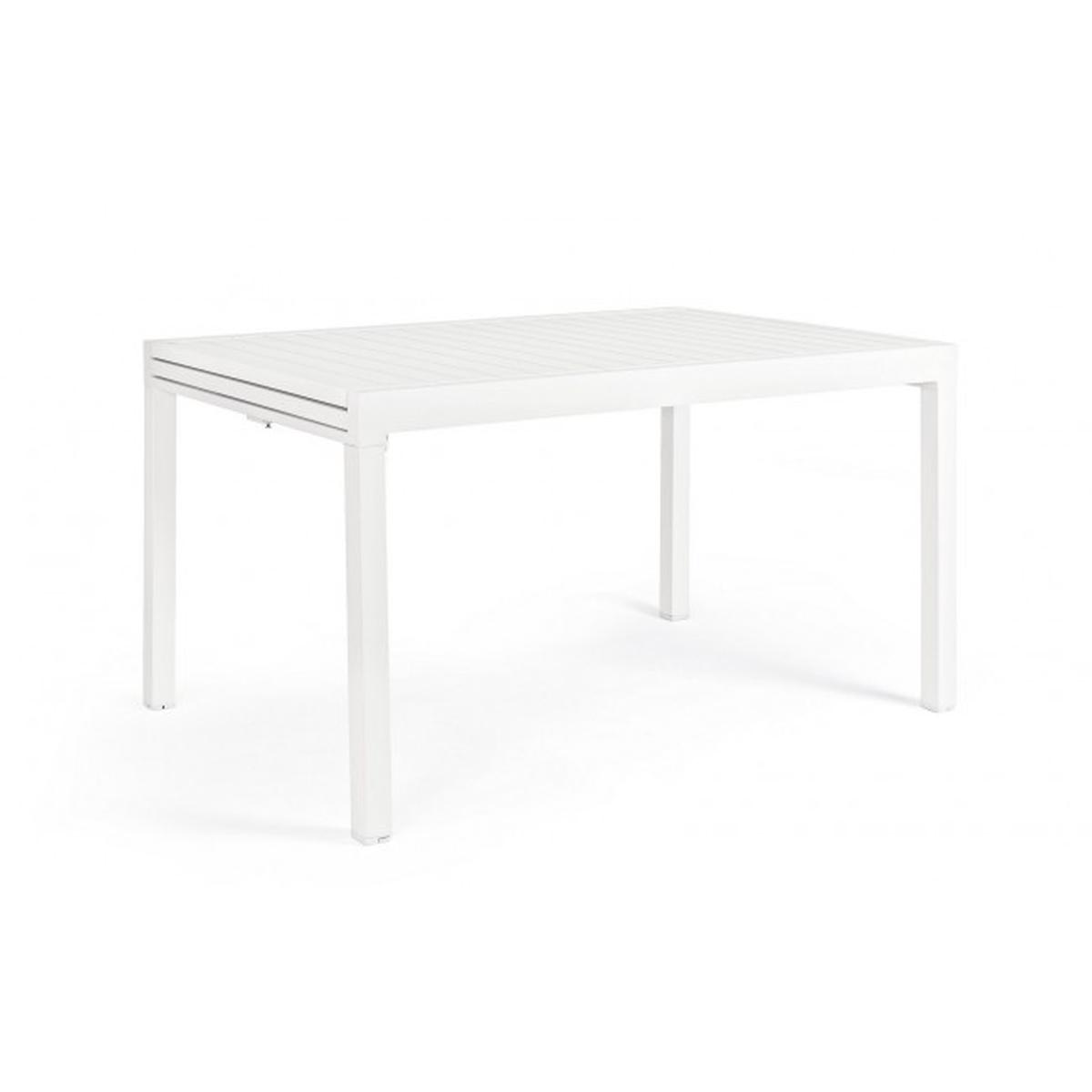 Tavolo Allungabile Pelagius cm.135-270x90 Bianco Yk11 | Bizzotto