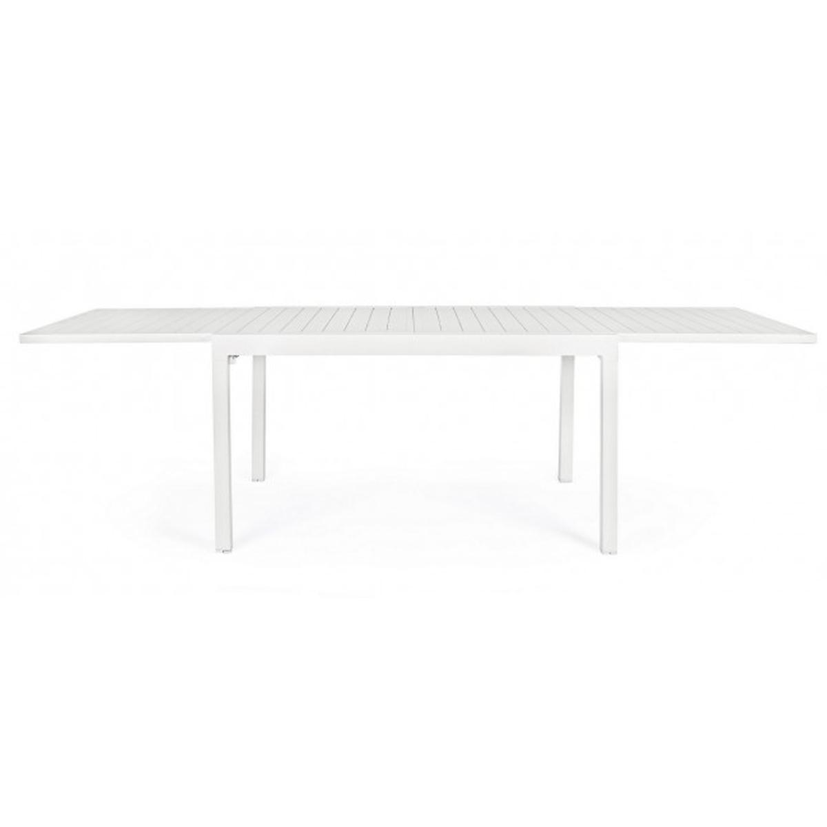 Tavolo Allungabile Pelagius cm.135-270x90 Bianco Yk11 | Bizzotto