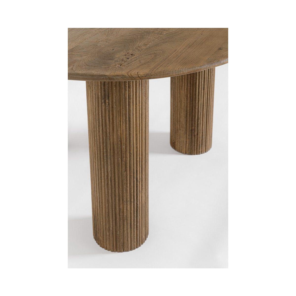 Tavolo Dacca Brown Tondo cm.Ã?120 | Bizzotto