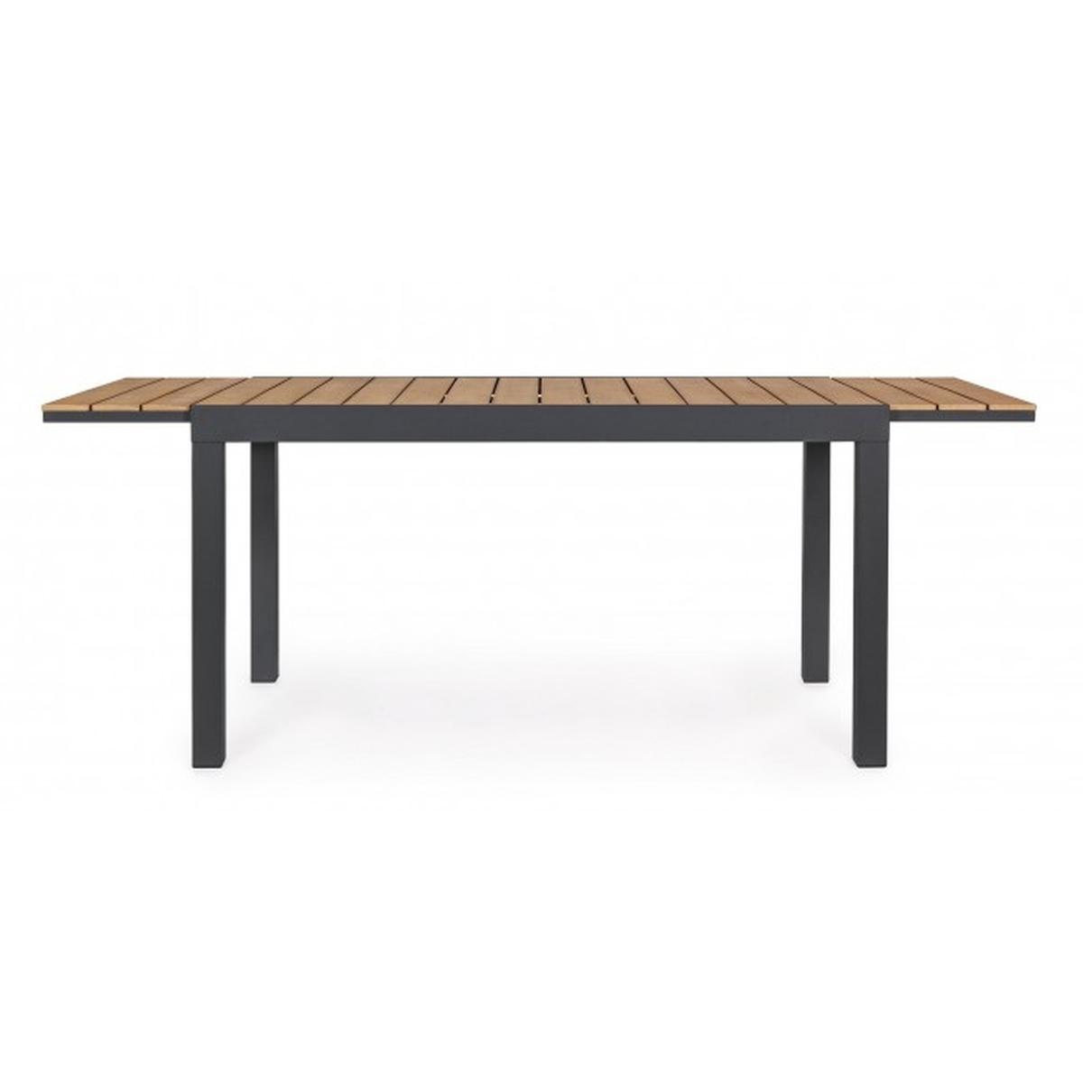 Tavolo Allungabile Elias cm.140-200x90 Antracide Sj61 | Bizzotto