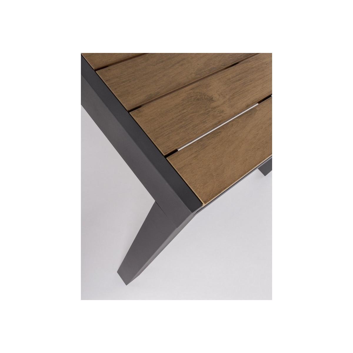 Tavolo Allungabile Elias cm.140-200x90 Antracide Sj61 | Bizzotto