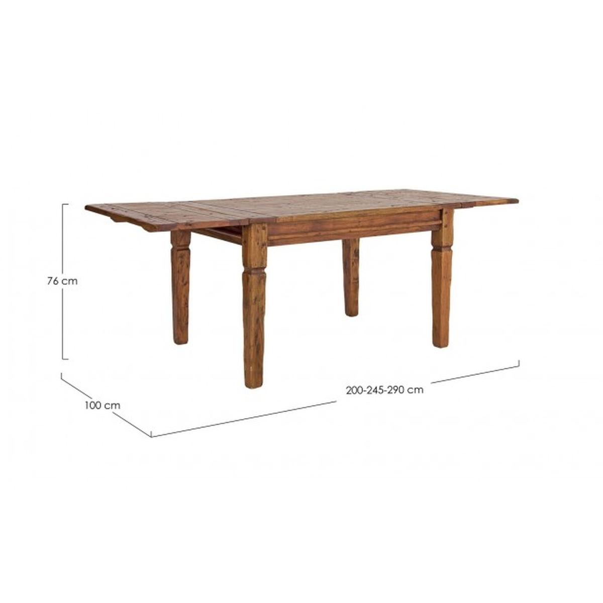 Tavolo Chateaux Allungabile 200-245-290x100 | Bizzotto