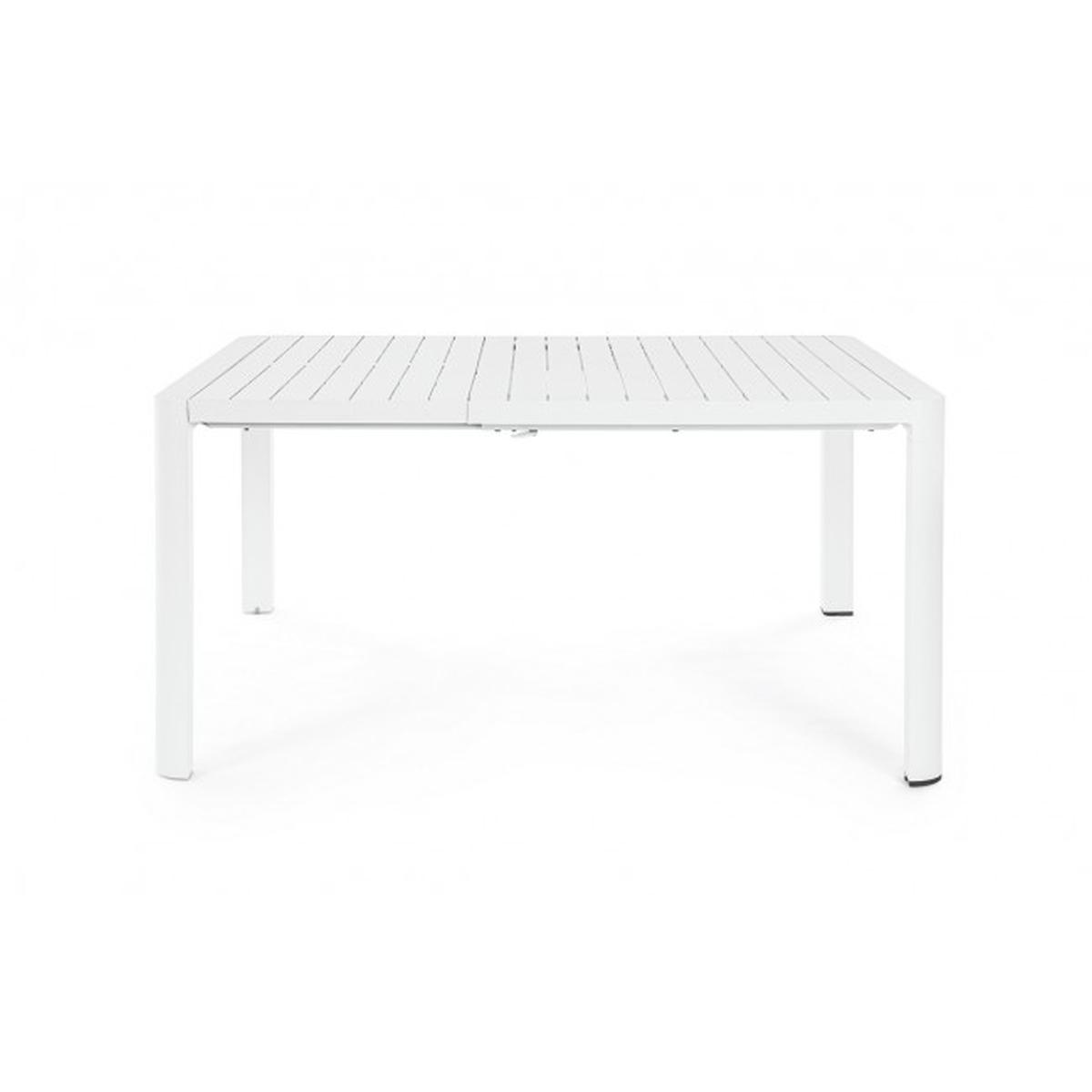 Tavolo Allungabile Kiplin cm.149x97/149 Bianco Cx21 | Bizzotto