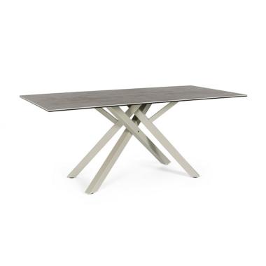 Tavolo Sean Tortora cm.180x90 | Bizzotto