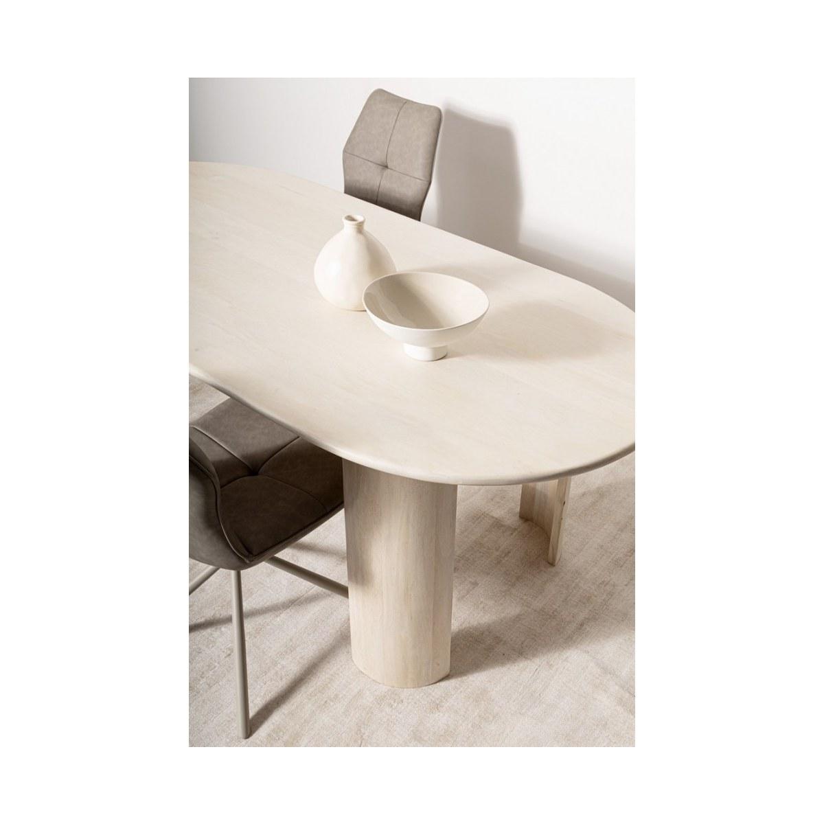 Tavolo Orlando Ovale Nat cm.210x100 | Bizzotto