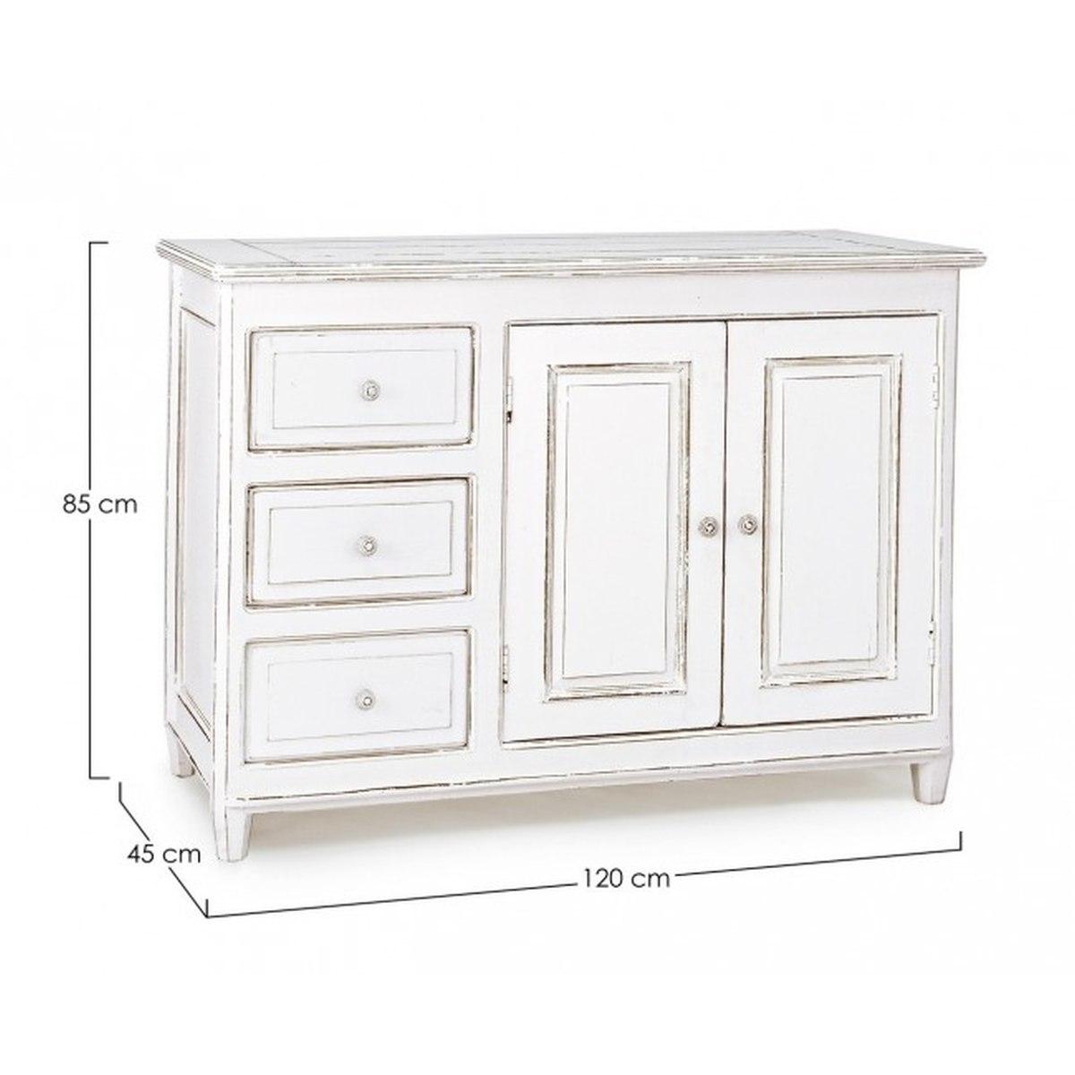 Credenza Colette 2 Anta E 3 Cassetti | Bizzotto
