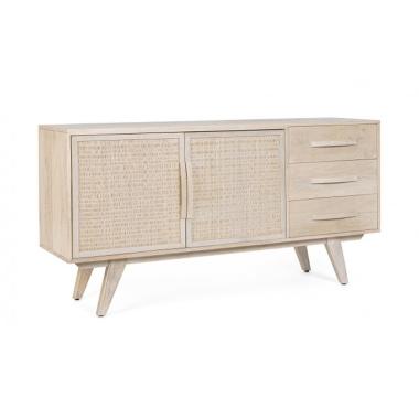 Credenza 2 Ante E 3 Cassetti Sahana | Bizzotto