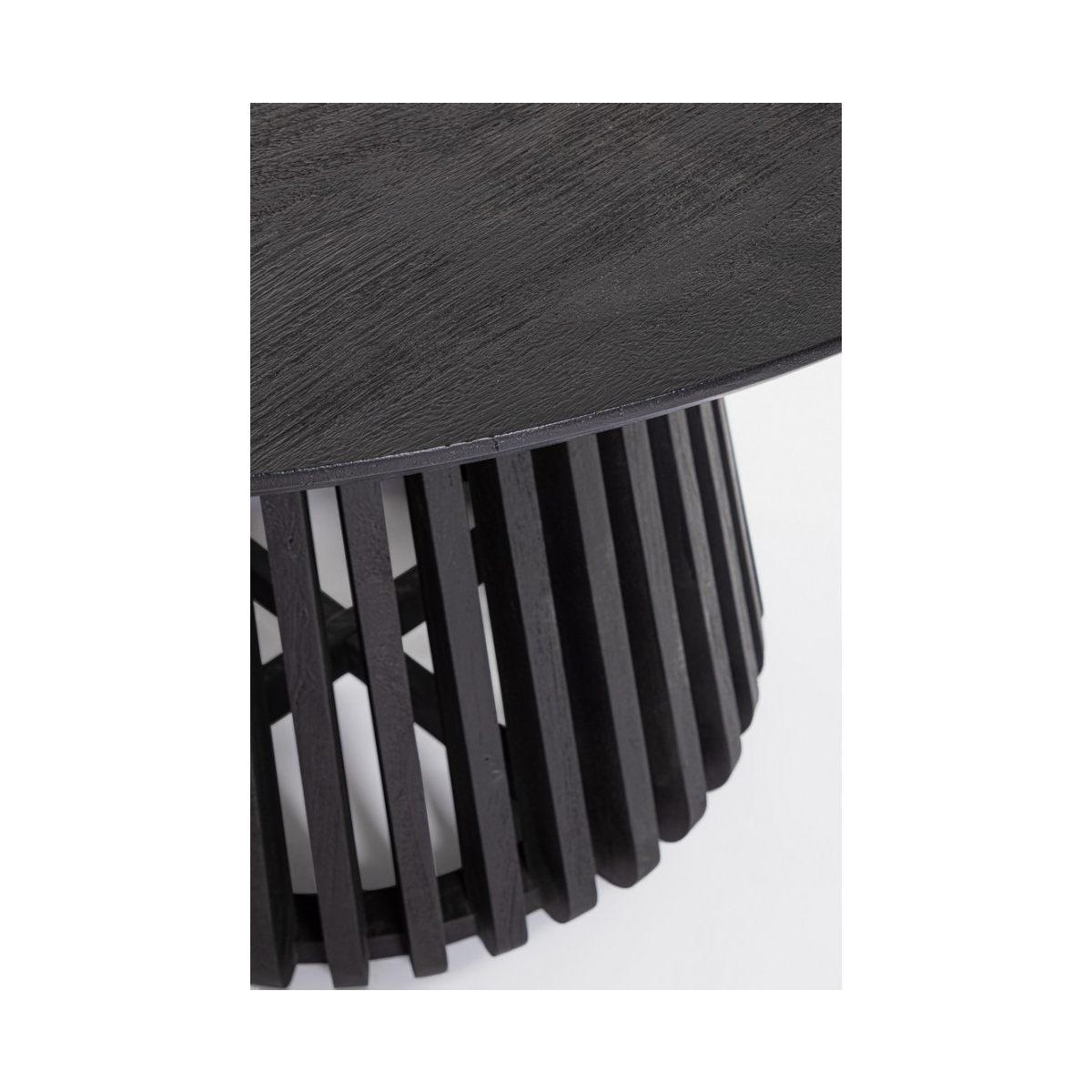 Tavolo Odion Tondo cm.Ã?130 Black | Bizzotto