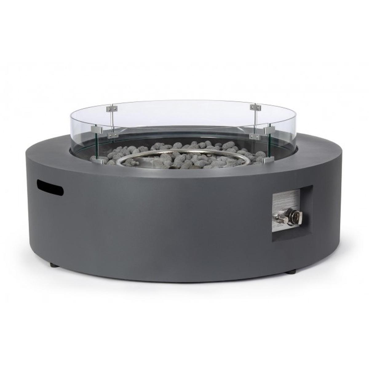 Camino A Gas Wolke Grigio Scuro cm.Ã?104 | Bizzotto