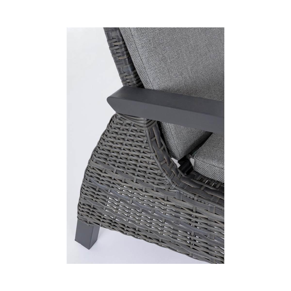 Lettino con Cuscini Britton Antr Jx55 | Bizzotto