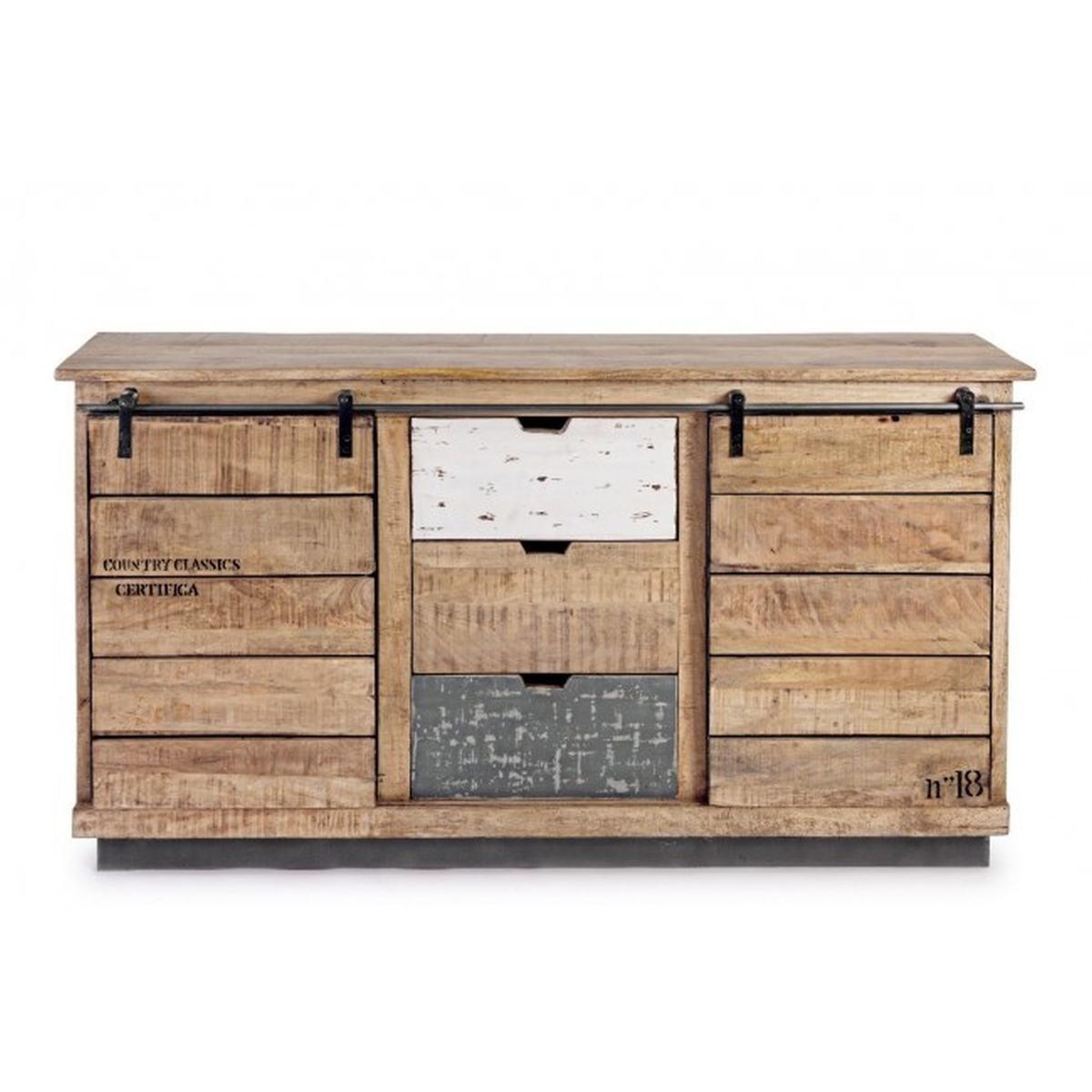 Credenza 2 Ante E 3 Cassetti Tudor | Bizzotto