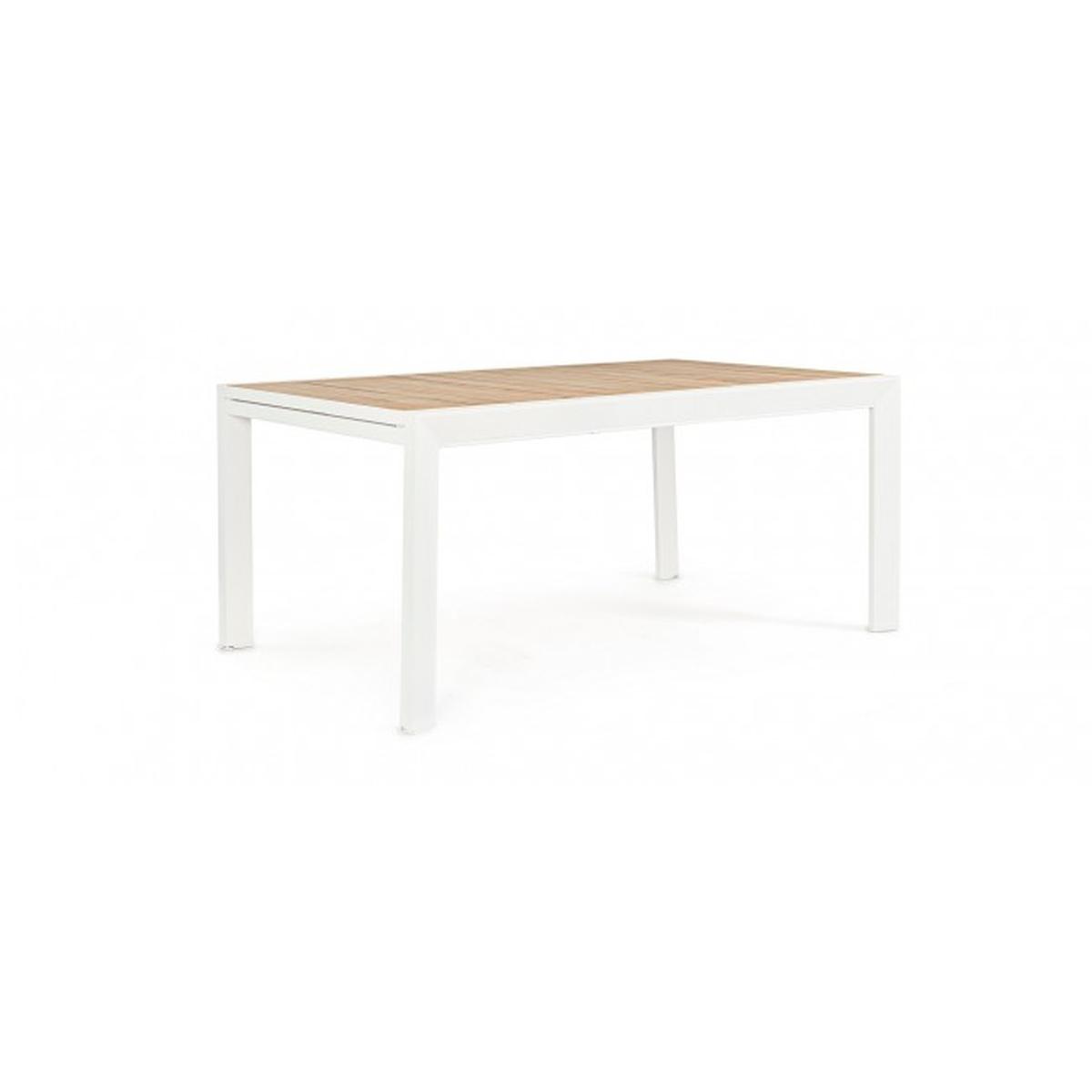 Tavolo Allungabile Belmar cm.160-240x100 Bianco Yk11 | Bizzotto