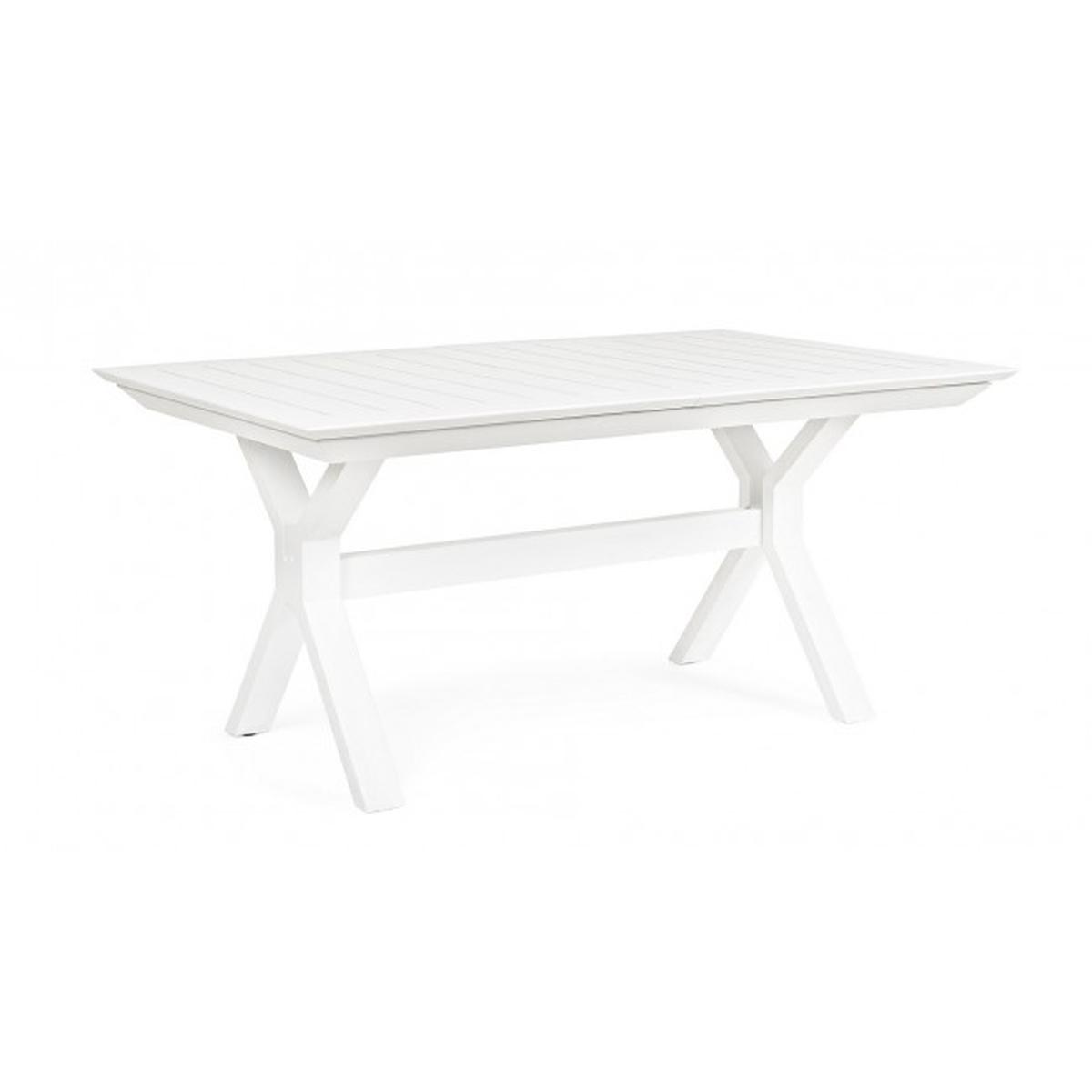 Tavolo Allungabile Kenyon cm.180-240x100 Bianco | Bizzotto