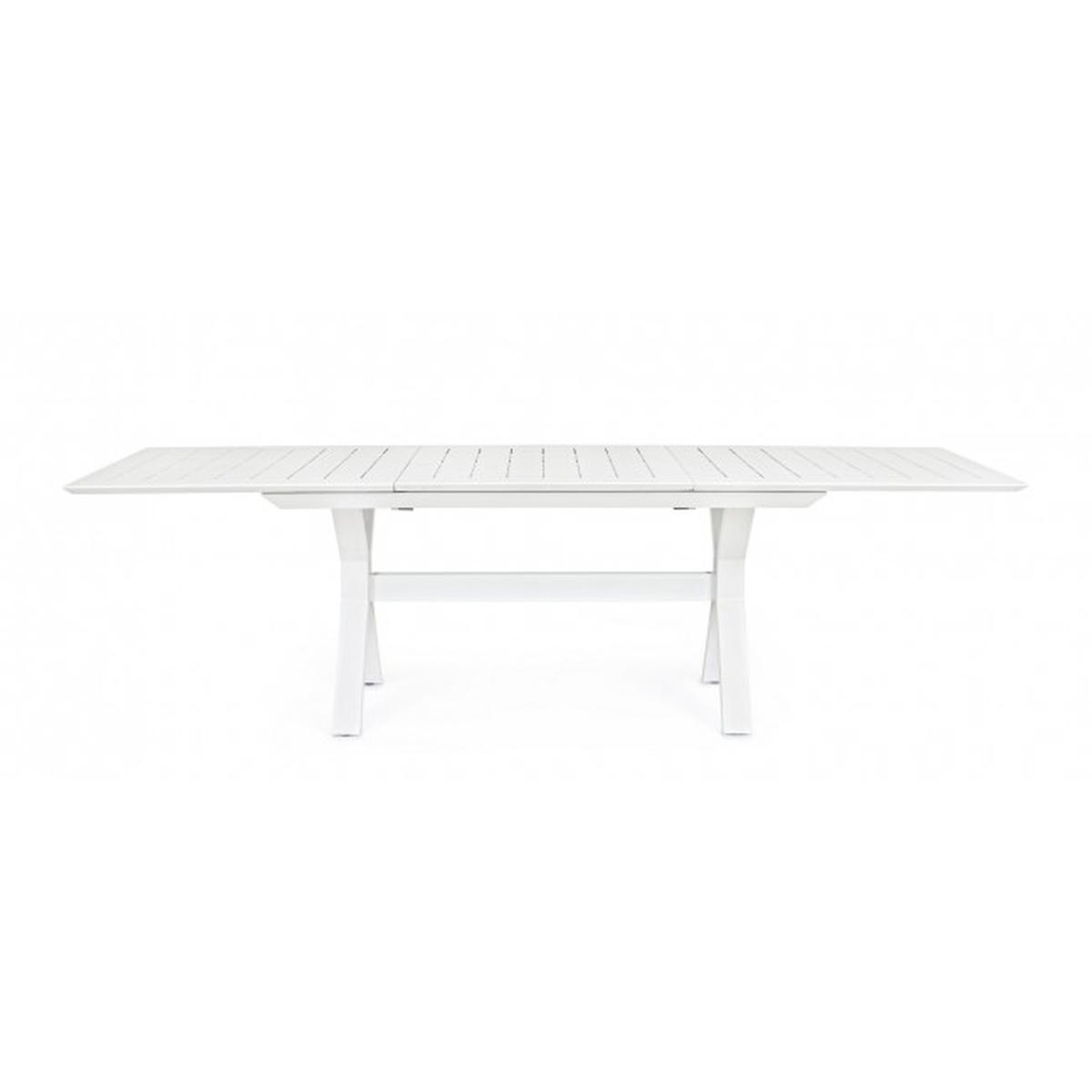 Tavolo Allungabile Kenyon cm.180-240x100 Bianco | Bizzotto