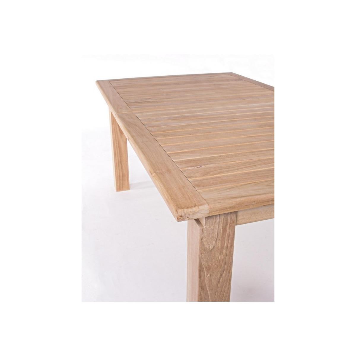 Tavolo Maryland Rettangolare All. cm.180-240x100 | Bizzotto