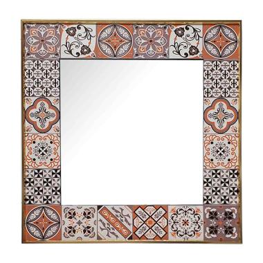 Specchio Alluminio Mosaico Orod Quadro