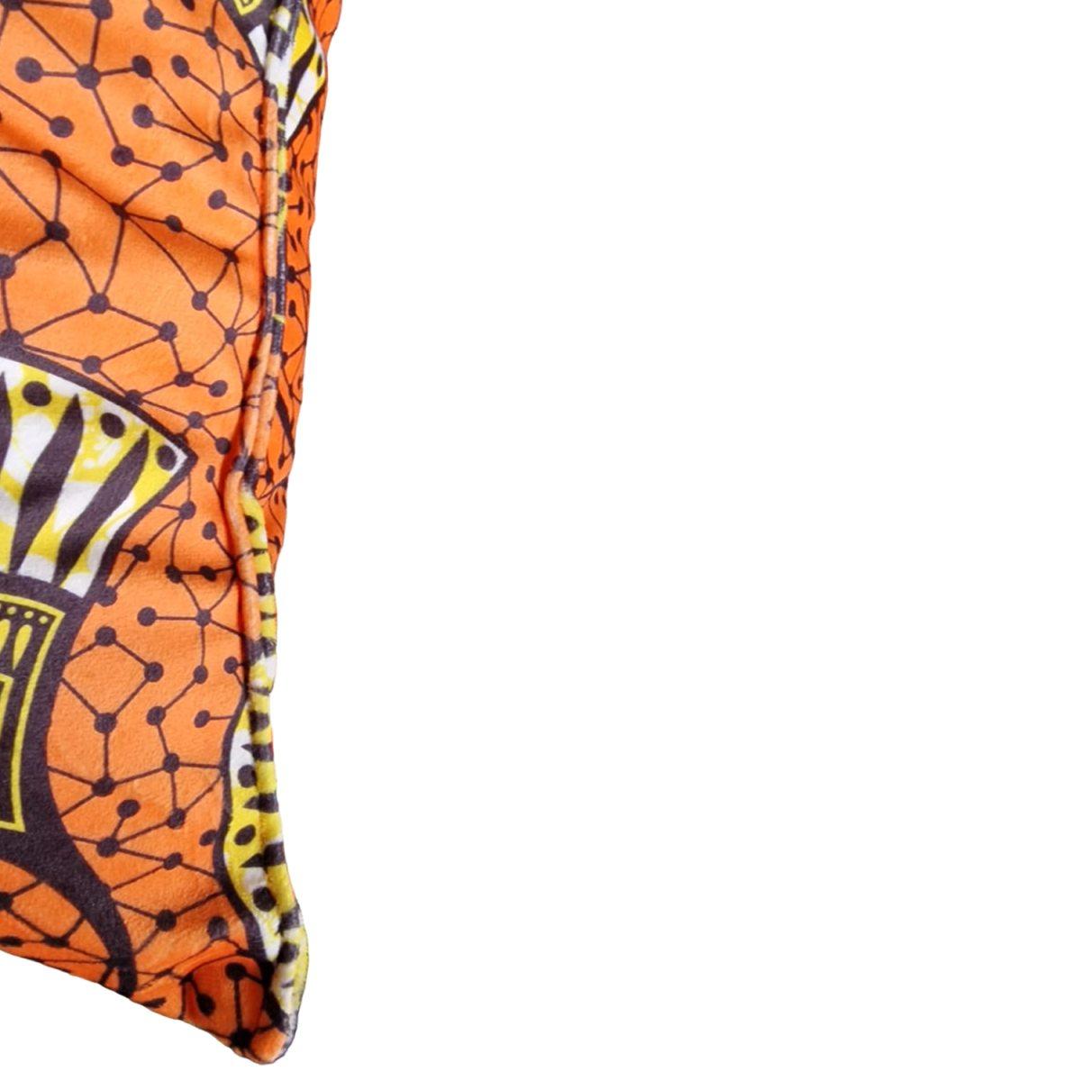 Cuscino Arredo Velour Arancio cm.55x55x23 | Alore Casa