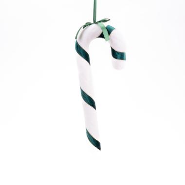 Decorazione Natalizia Bastoncino Candy Verde cm.52 |Silani