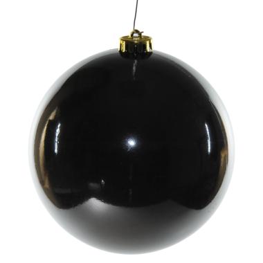 Pallina Natale cm.ÃƒÂ˜15 Nero |Silani