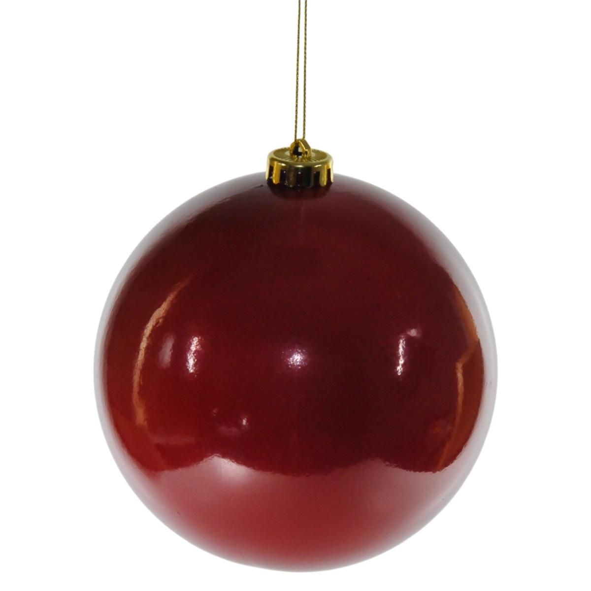 Pallina Natale cm.ÃƒÂ˜15 Rossa |Silani