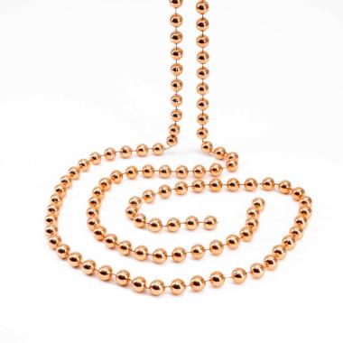 Catena Filo Perle Oro Champagne cm.ÃƒÂ˜14 mt.2,7 |Silani