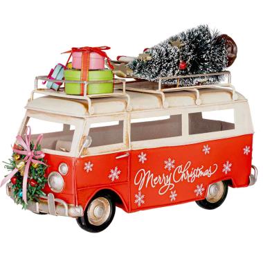 Decorazione Natalizia Furgoncino Metallo cm.26x18 |Bizzotto