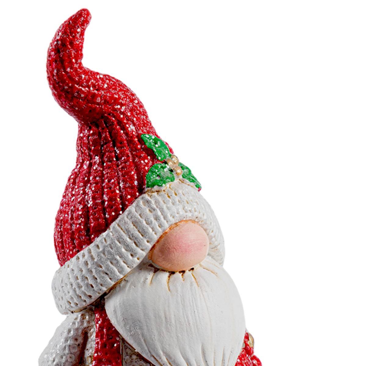 Babbo Natale Resina Gambe cm.8x12 | Bizzotto