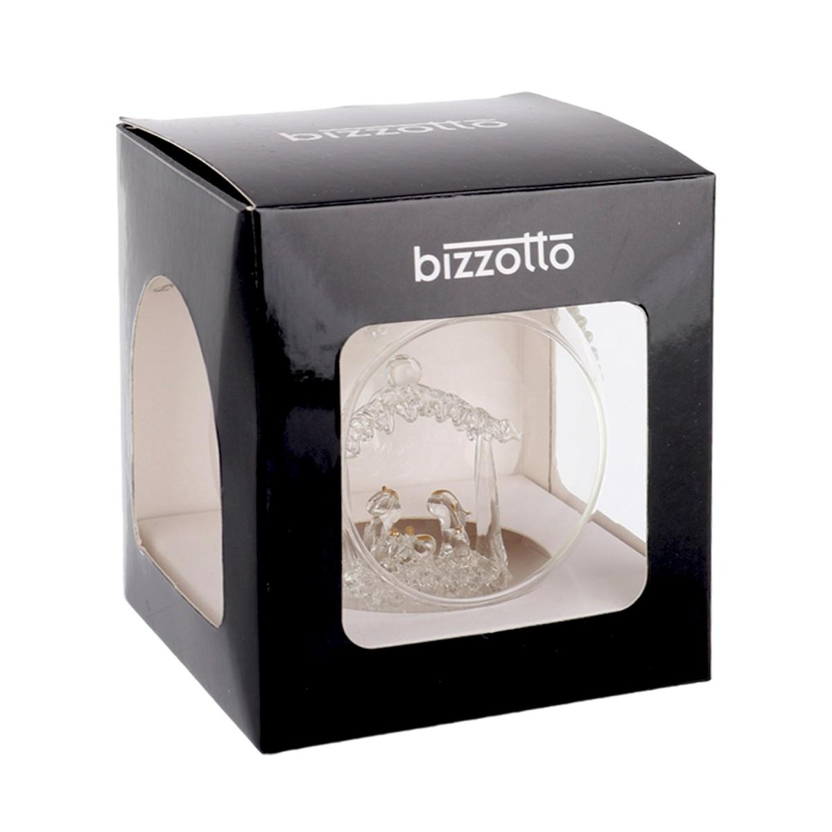 Pallina Natale Vetro cm.8 con NativitÃƒÂ  | Bizzotto