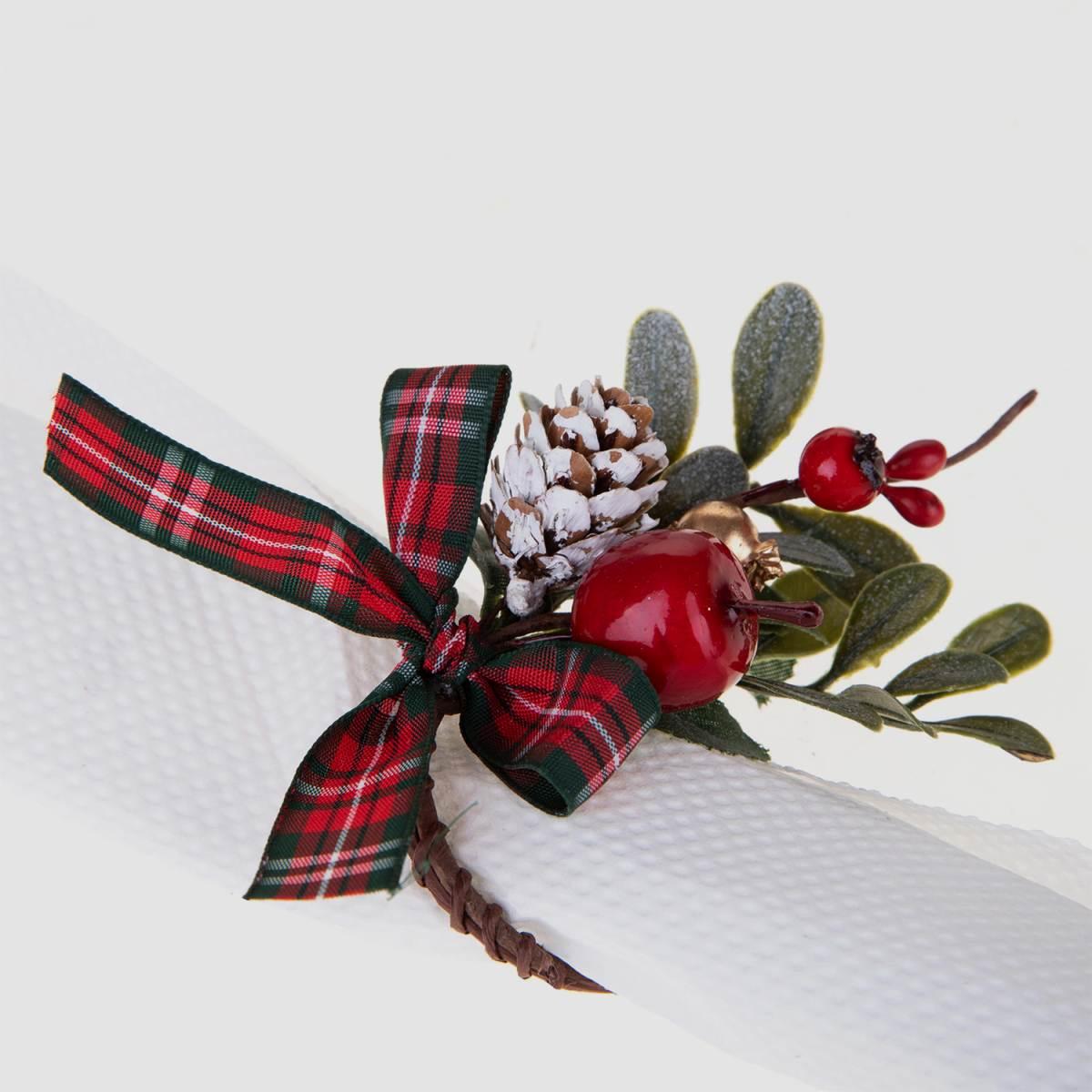 Fiore Natale Funghetti Pick cm.8 |Bianchi Dino