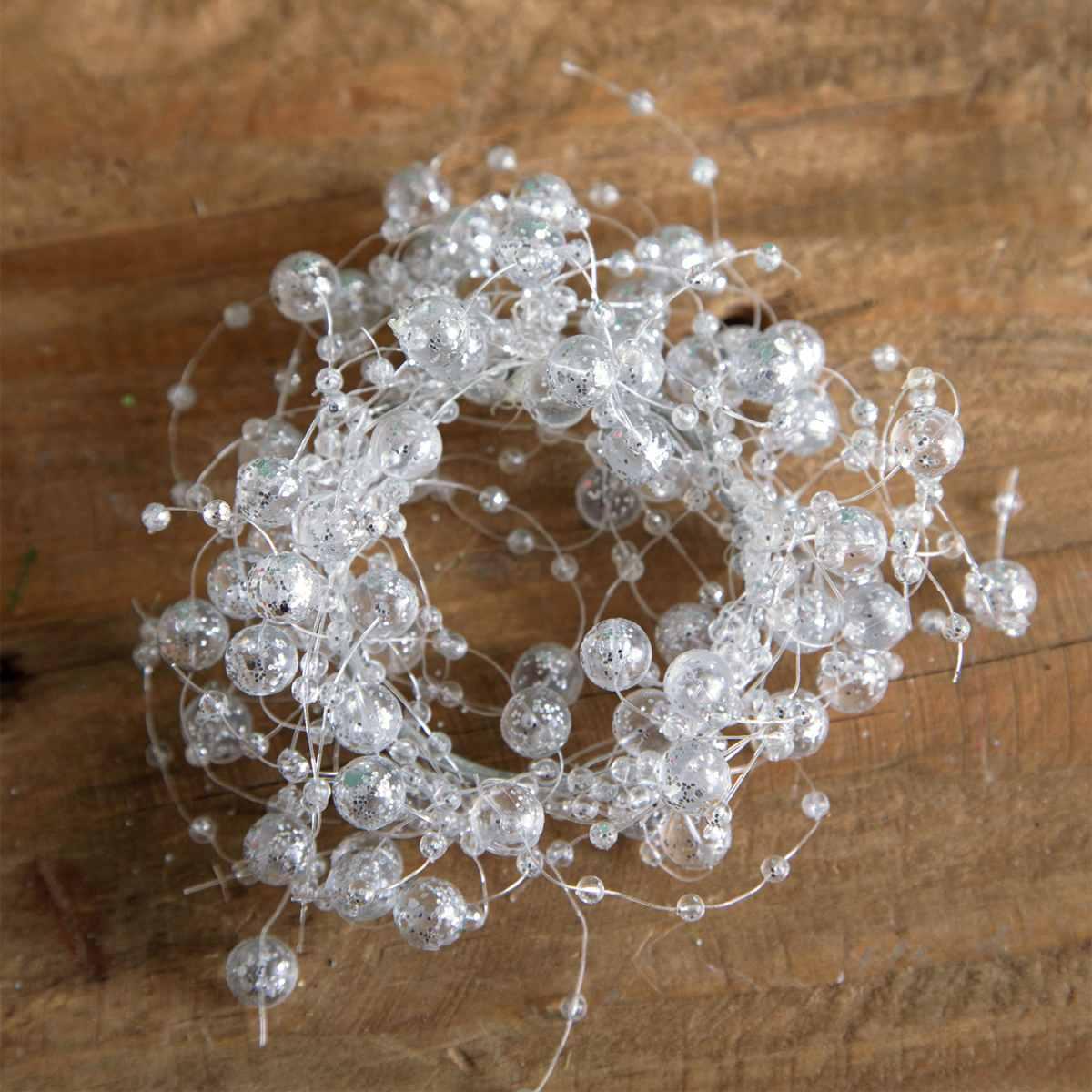 Girocandela con Perle Mini Oro Champagne cm.ÃƒÂ˜9 |Bianchi Dino