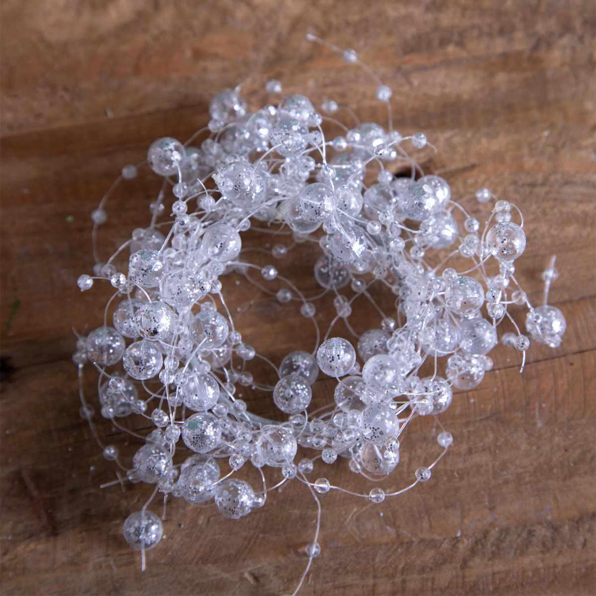 Girocandela con Perle Mini Argento cm.ÃƒÂ˜9 |Bianchi Dino