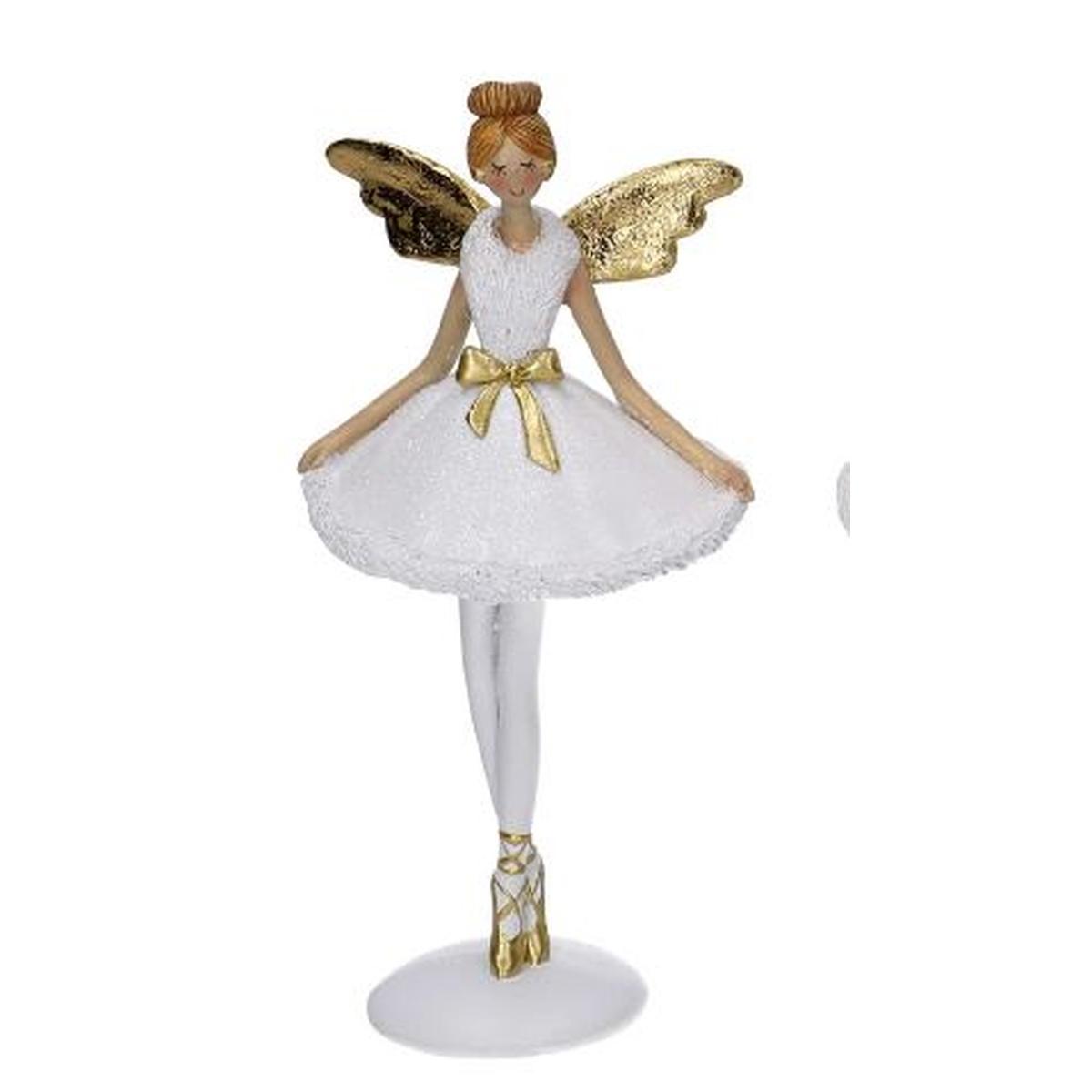 Angelo Resina Ballerina con Ali Oro cm.28