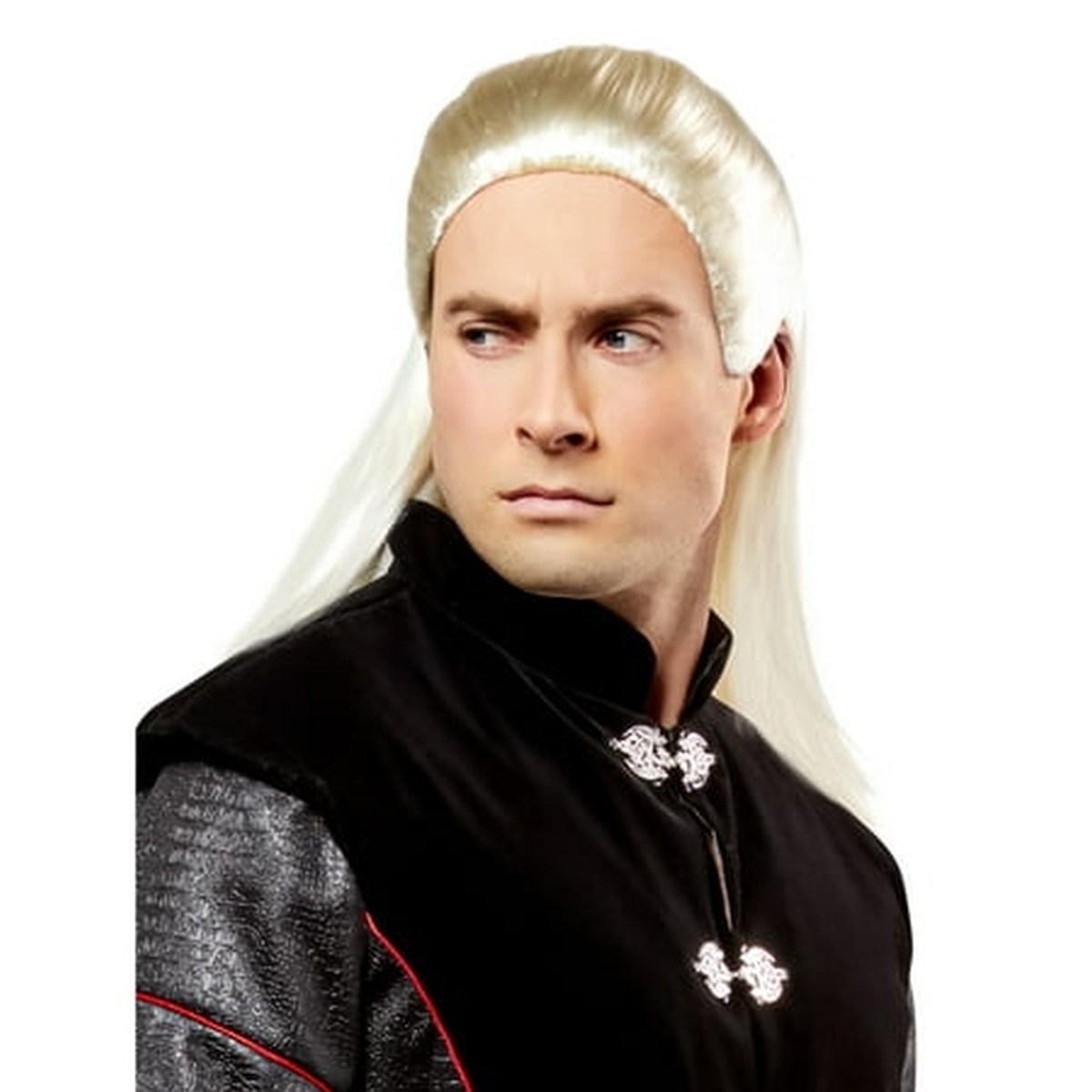Parrucca Principe Daemon Targaryen Trono Spade |Rubie's