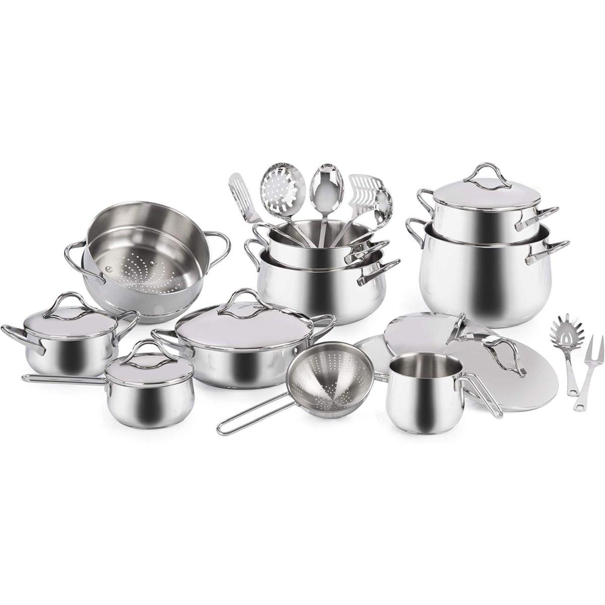 Batteria Pentole Barazzoni Mediterranea Set pz.24 | Barazzoni