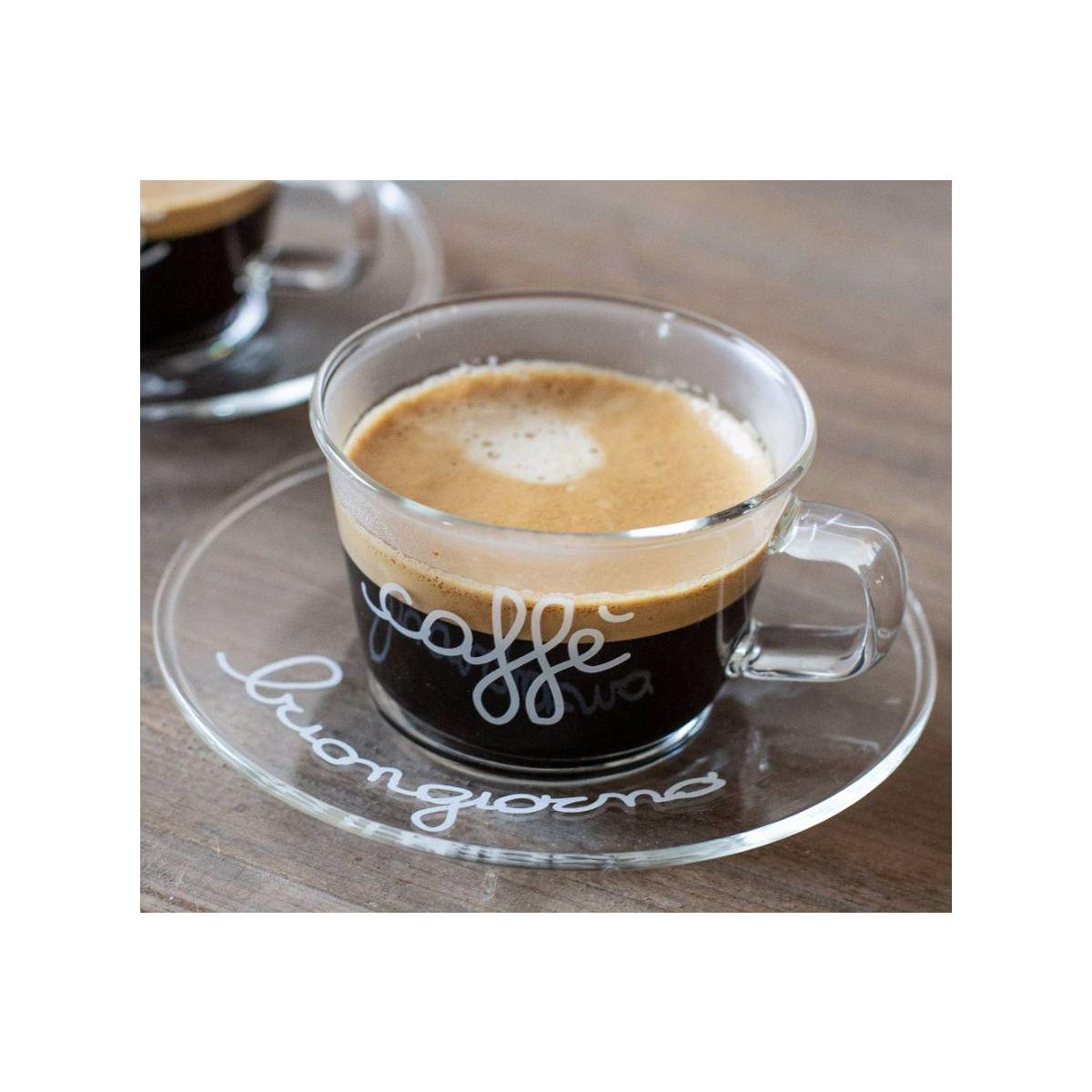 Tazzina p2 Vetro Simply Day CaffÃƒÂ¨ Buongiorno | Simple